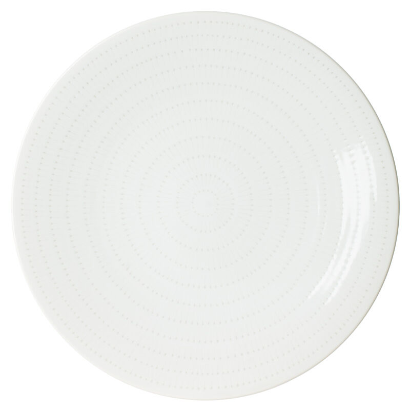 Assiette plate 27 cm (lot de 6)-patio Couleur noir Table Passion | La Redoute