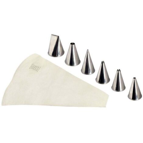 Gobel - Boîte ronde de 6 douilles inox assorties avec sa poche coutil 30 cm (1/2)