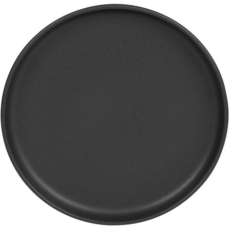 Table Passion - Assiette à dessert Uno noir 22 cm (lot de 6) (1/3)