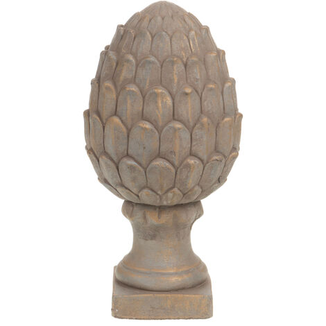 Amadeus - Pomme de pin dorée 36 cm (1/2)