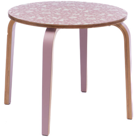 Amadeus - Table enfant rose lapin (1/3)