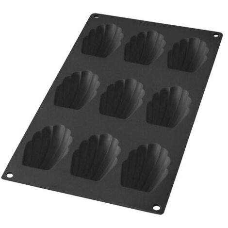 Lékué - Moule 9 madeleines gourmet noir (1/3)