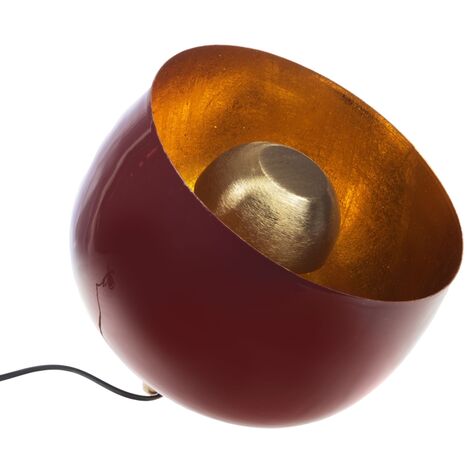 Amadeus - Lampe de table Samuel rouge 28 cm (1/2)