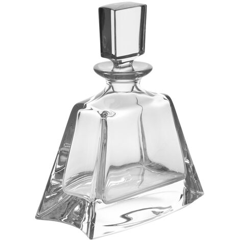 Table Passion - Carafe Flat 70 cl en cristal hauteur 21 cm (1/2)