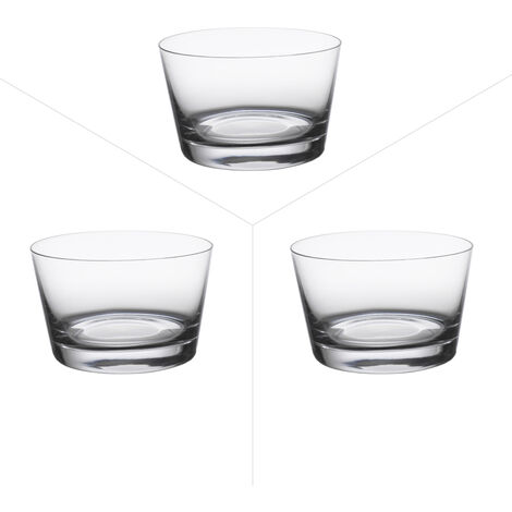 Rona - Boîte de 3 verrines Coniques 27 cl (1/3)