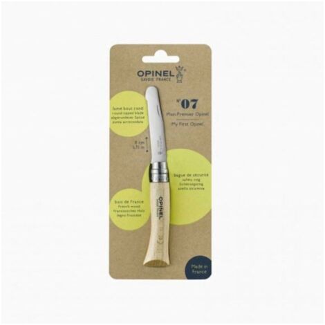 Opinel - Couteau Mon premier Opinel N°7 à bout rond