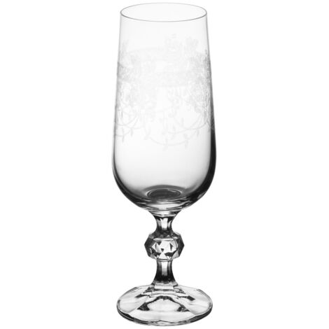 Table Passion - Flûte à Champagne Claudia Panto 18 cl (lot de 6) (1/3)
