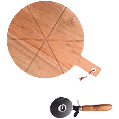 Table Passion - Coffret Pizza 2 pièces (plat + roulette) (1/2)