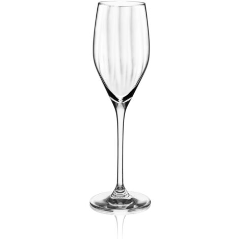 Rona - Flûte à Champagne Favourite Optic 17 cl (lot de 6)