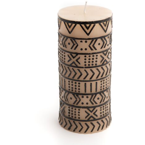 Amadeus - Bougie Ikat 15 cm (lot de 6) (1/2)