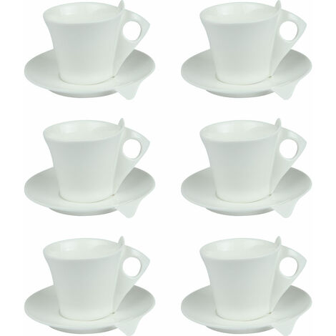 Table Passion - Coffret de 6 tasses et sous tasses Libra 10 cl