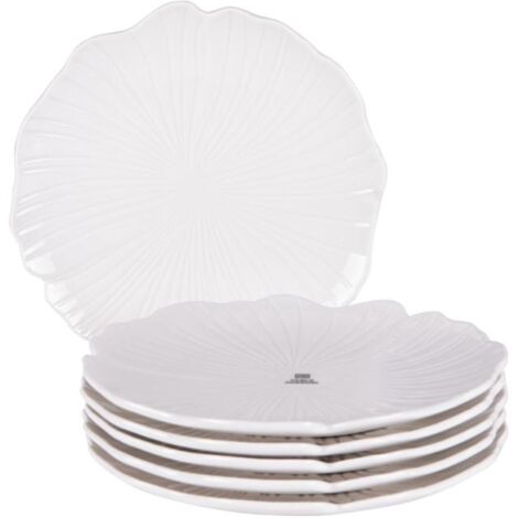Table Passion - Assiette à dessert Ginkgo 20 cm (lot de 6) (1/3)