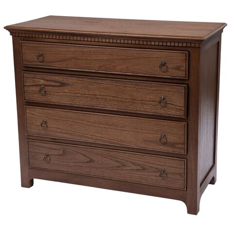 Amadeus - Commode 4 tiroirs en bois Pétronille (1/3)