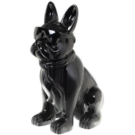 Amadeus - Bulldog cravate Loft noir 80 cm (1/3)