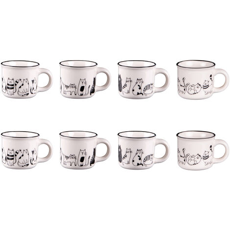 Table Passion - Coffret 8 tasses Friends 11 cl (1/3)