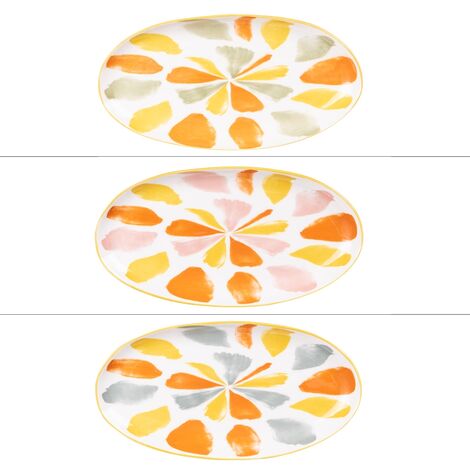 Table Passion - Plat oval Canaries 25x13 cm (1 modèle aléatoire) (1/3)