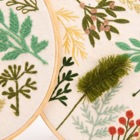 Amadeus - Décoration murale Nature verte 30 cm (lot de 3)