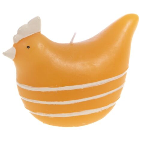Amadeus - Bougie Poule moutarde 10,5 cm (lot de 4) (1/2)