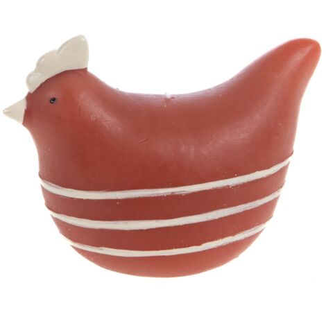 Amadeus - Bougie Poule terra 10,5 cm (lot de 4) (1/2)