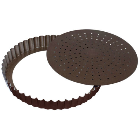 Gobel - Tourtière ronde cannelée fond mobile 30 cm