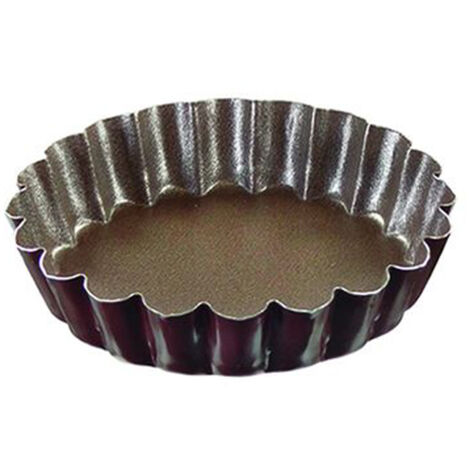 Gobel - Tartelette ronde cannelée fond fixe 10 cm