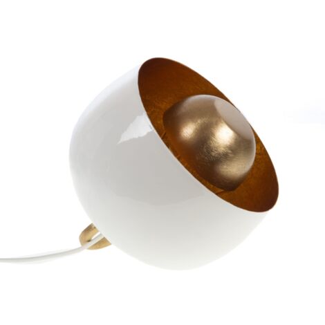 Amadeus - Lampe de table Samuel blanc 20,5 cm
