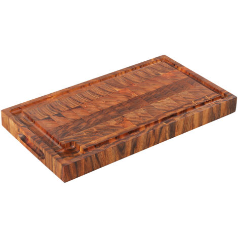Zassenhaus - Bloc de boucher en Acacia 45x25x4 cm