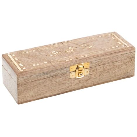 Jeu De Dominos Thaïlandais En Bois 28 Pièces - Boîte En Bois, Jeu De Société Voyage, Stratégie, Adulte