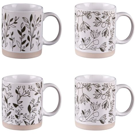 Table Passion - Coffret de 4 mugs Bucolique 35 cl (1/2)