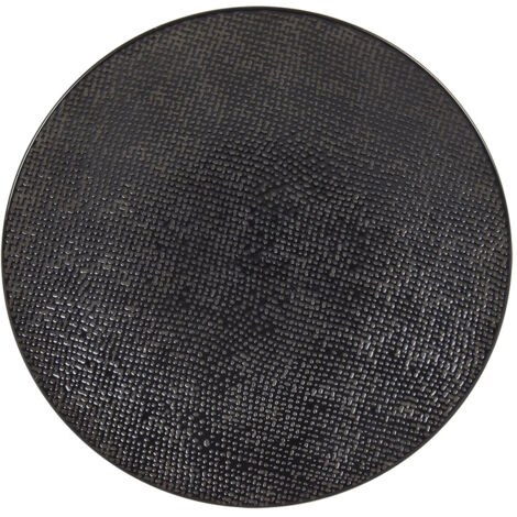 Table Passion - Assiette à dessert Vésuvio noir 21 cm (lot de 6)