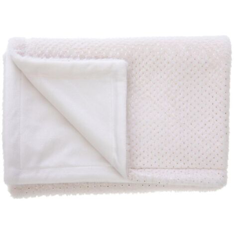 Amadeus - Plaid enfant crème et or 100x75 cm (1/2)