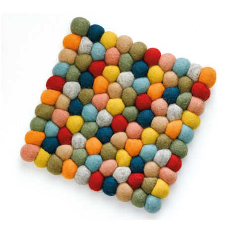 Cilio - Dessous de plat Lana coloré carré (1/2)