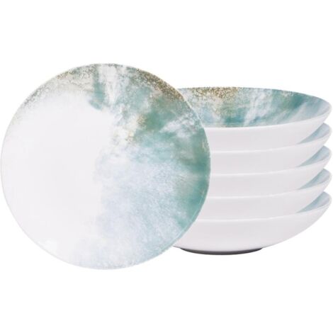 Table Passion - Assiette creuse Islande 22 cm (lot de 6) (1/5)