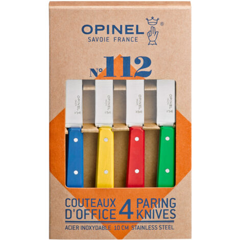 OPINEL Coffret de 4 couteaux Office Couleurs - Classique