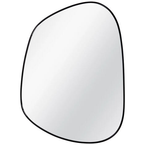 Table Passion - Miroir métal noir organic 50x68 cm (1/3)