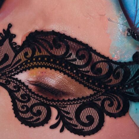 Amadeus - Toile masque Papillon 100x100 cm - 2