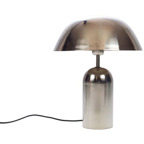 Amadeus - Lampe rétro argenté en métal (1/2)