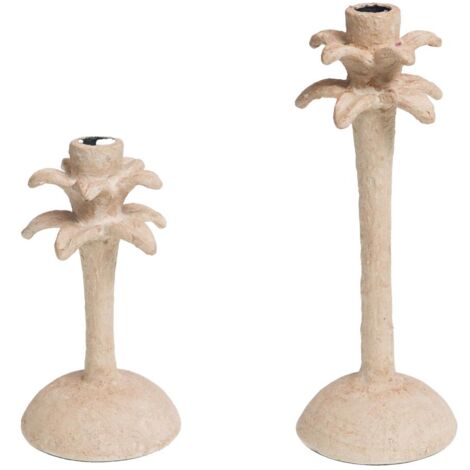 Amadeus - Set de 2 bougeoirs Palmier (1/3)