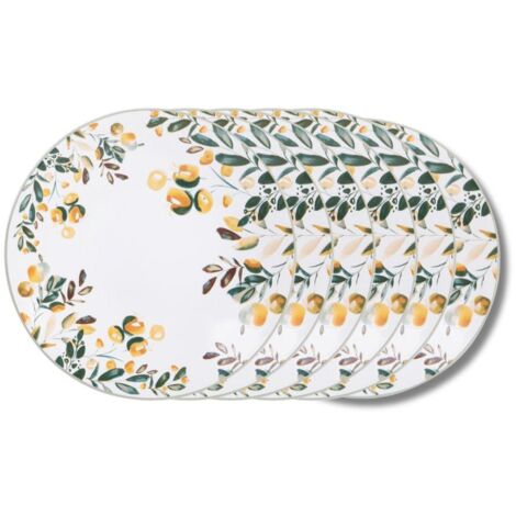 Table Passion - Assiette à dessert Summer 21 cm (lot de 6) (1/4)