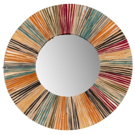 Amadeus - Miroir Multicolor rond