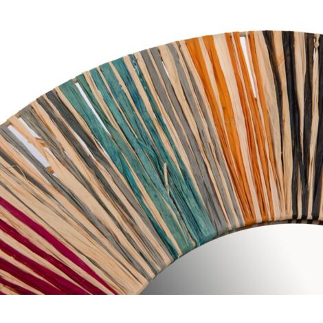 Amadeus - Miroir Multicolor rond