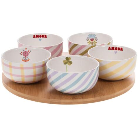 Amadeus - Coffret plateau et ses 5 bols Candy (1/4)