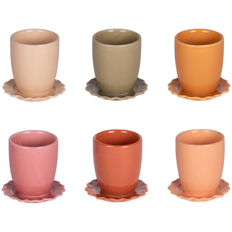 Table Passion - Coffret de 6 tasses et sous tasses Agra (1/5)