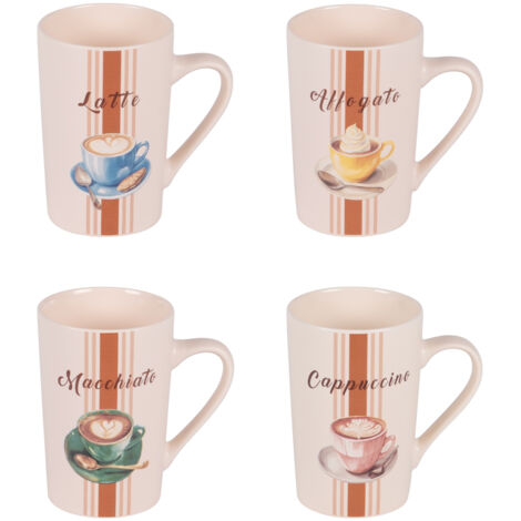 Table Passion - Coffret de 4 mugs Barista 35 cl (1/2)