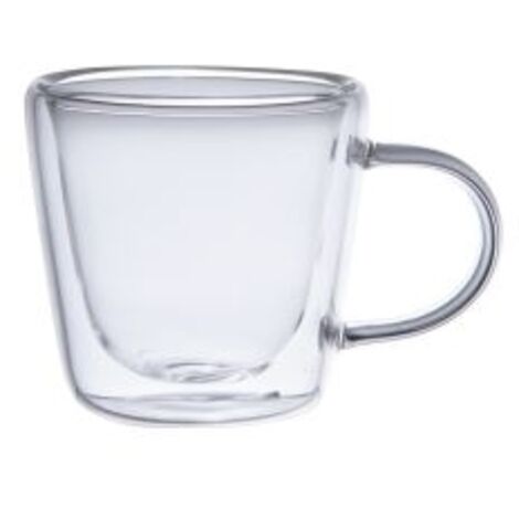 Table Passion - Set de 6 tasses à café 9 cl Arô double paroi en verre borosilicate