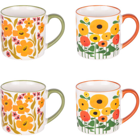 Table Passion - Coffret de 4 mugs Bloom Héritage 35 cl (1/2)