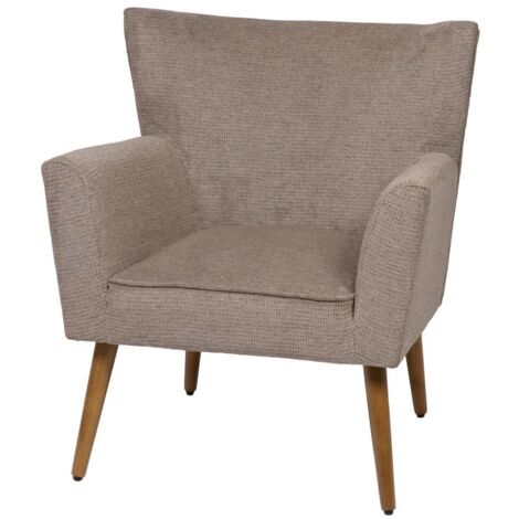 Amadeus - Fauteuil Léon marron (1/4)