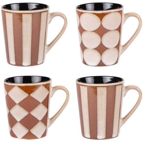 Table Passion - Coffret de 4 mugs Shelby 40 cl (1/3)