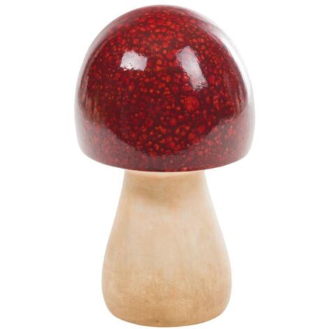 Amadeus - Champignon Terracotta rouge 17 cm (1/3)