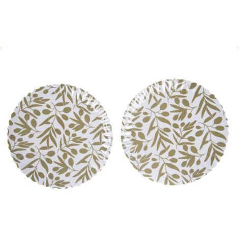 Amadeus - Lot de 2 assiettes mélamine Olivia 27 cm (1/3)